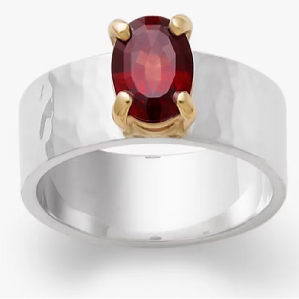 James Avery Julietta Gemstone Ring (Garnet)